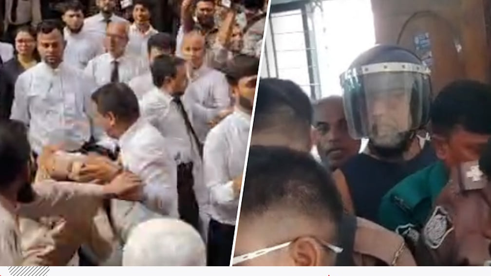 জামিন না পেয়ে কারাগারে আখতারুজ্জামান, আদালতে বিএনপি ও জামায়াতপন্থী আইনজীবীদের হাতাহাতি