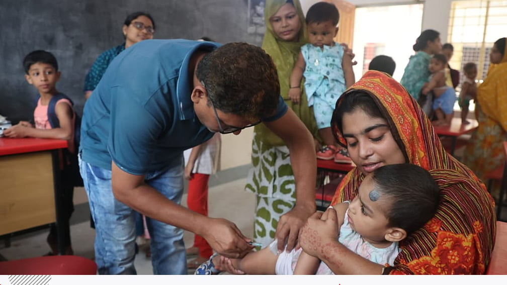 প্রয়োজনীয় টিকা গ্রহণের হার হ্রাসে উদ্বেগজনক প্রবণতা